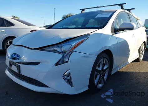 2017 Toyota Prius Three Touring from USA, damaged, VIN JTDKARFU5H3040041